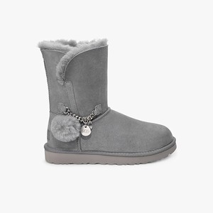 Ugg Classic Mini Charms Women Classic Boots Grey (2643JKUTB)